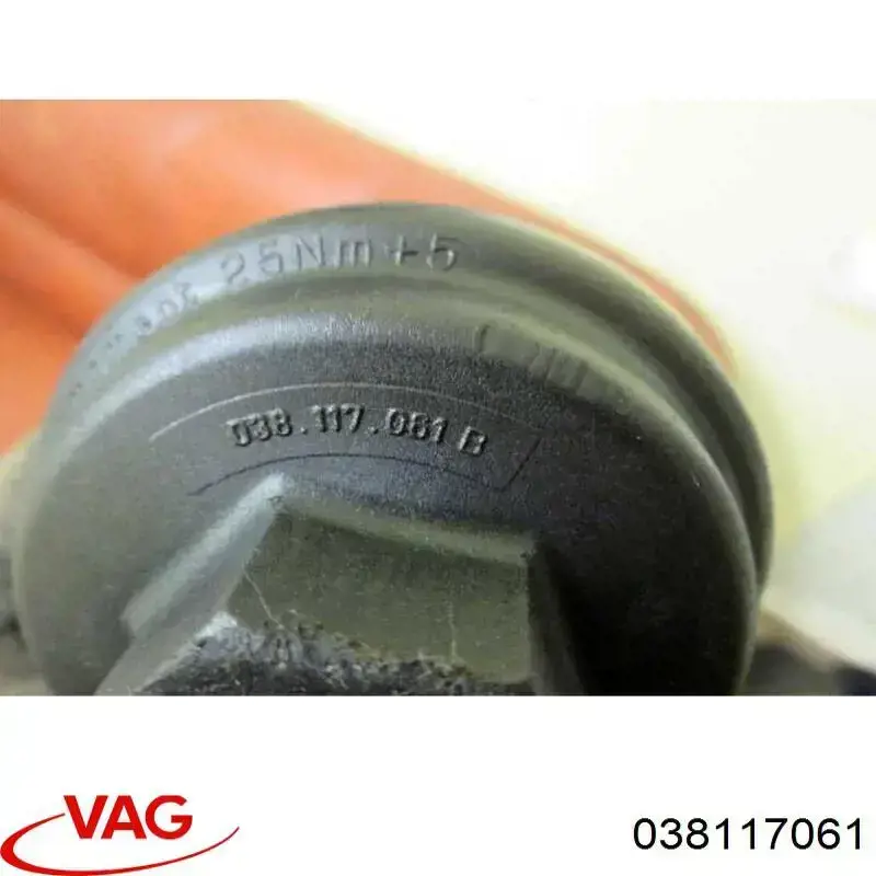 Comprar 038117061 VAG Tapa del filtro de aceite