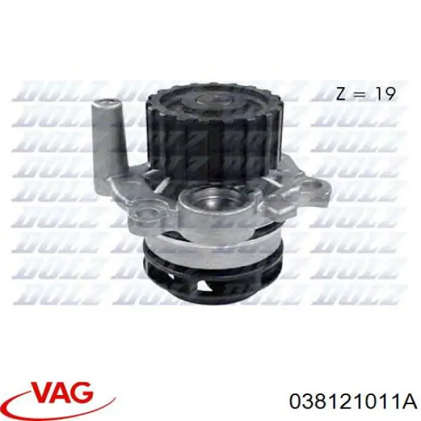 038121011A VAG bomba de agua