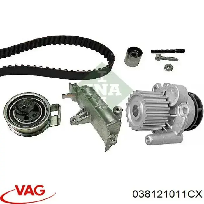 Comprar 038121011CX VAG Bomba de agua para motor