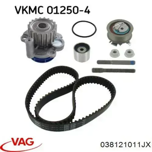 Motor de agua VAG 038121011JX