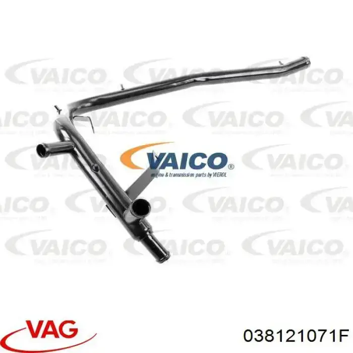 Manguito de líquido refrigerante VAG 038121071F precio, desde 43,64 EUR