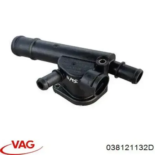 Brida del sistema de refrigeración (triple unión) 038121132D VAG
