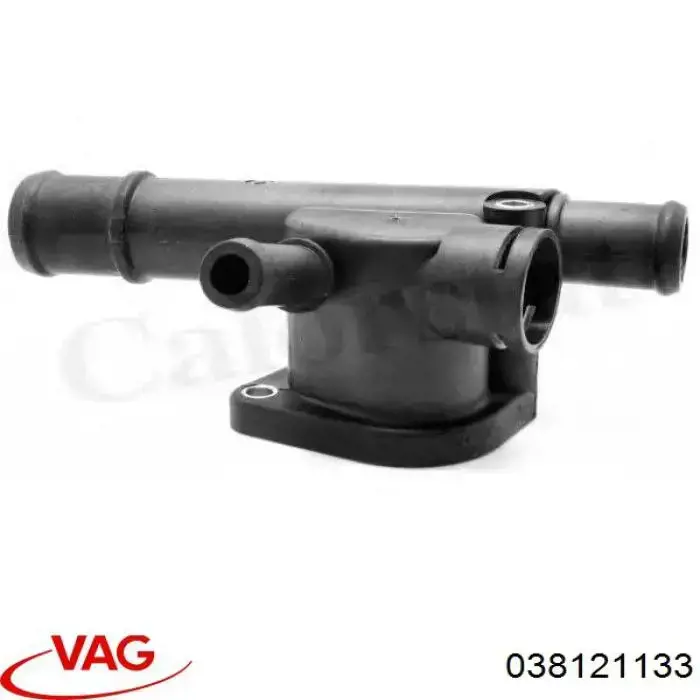 Brida del sistema de refrigeración (triple unión) 038121133 VAG