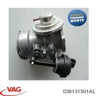Válvula de regulación de gases VAG 038131501AL precio, desde 96,88 EUR