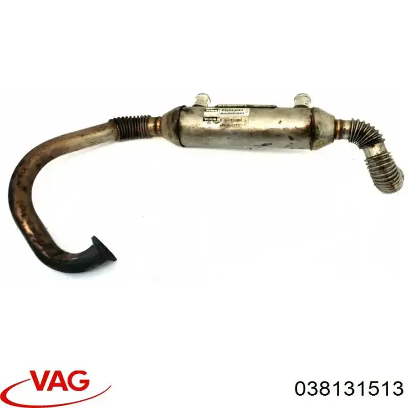 Enfriador de recirculación de gases de escape EGR 038131513 VAG