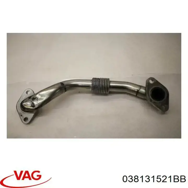 Tubo del sistema de recirculación de gases de escape EGR VAG 038131521BB precio, desde 383,04 EUR