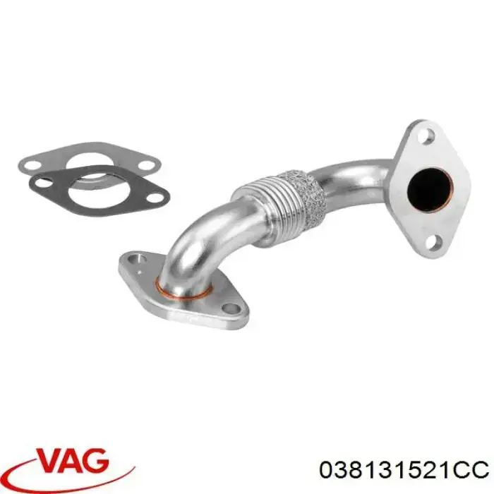 Tubo del sistema de recirculación de gases de escape EGR ERA 500004A