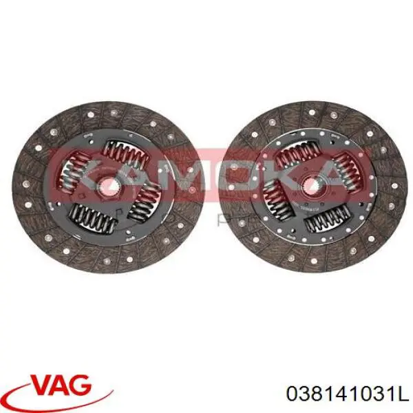 Disco de embrague 038141031L VAG
