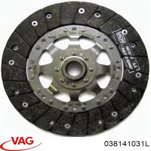038141031L VAG Disco de embrague