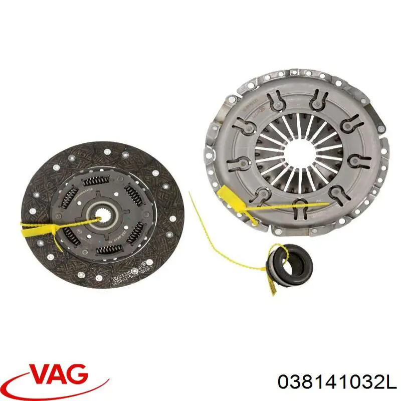 Comprar 038141032L VAG Disco de embrague