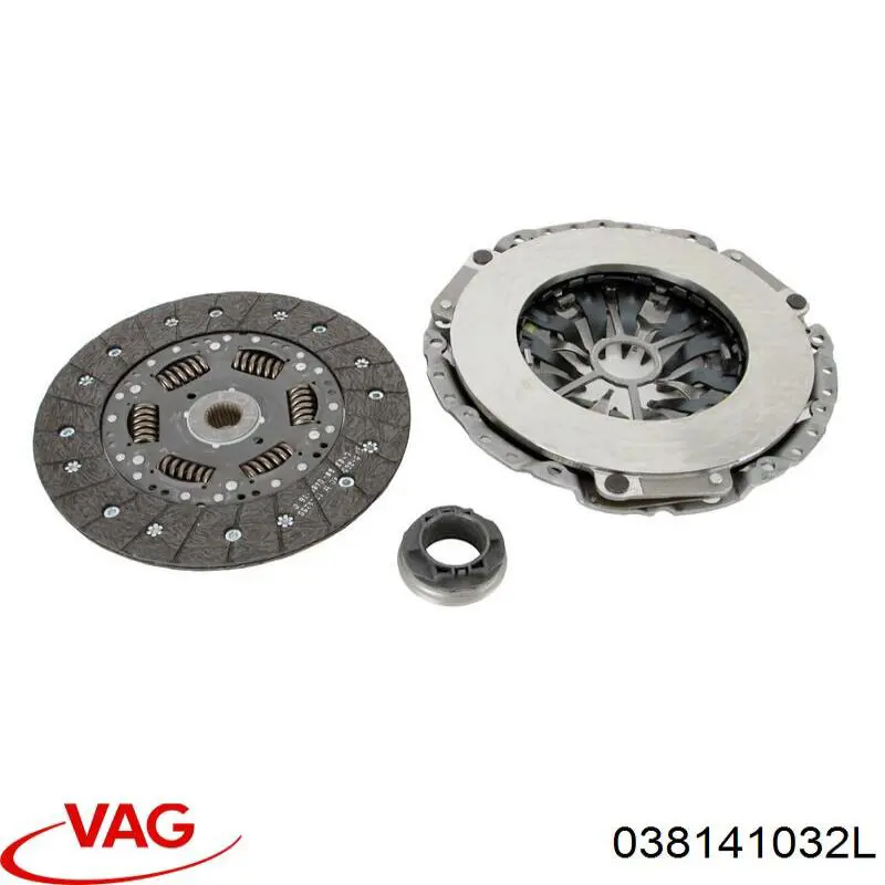 Disco de embrague VAG 038141032L precio, desde 182,86 EUR