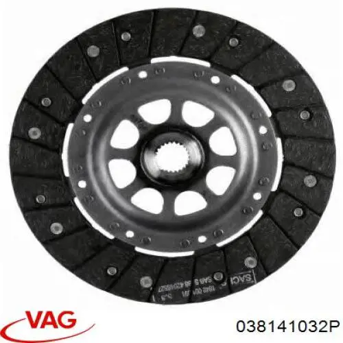 Comprar 038141032P VAG Disco de embrague