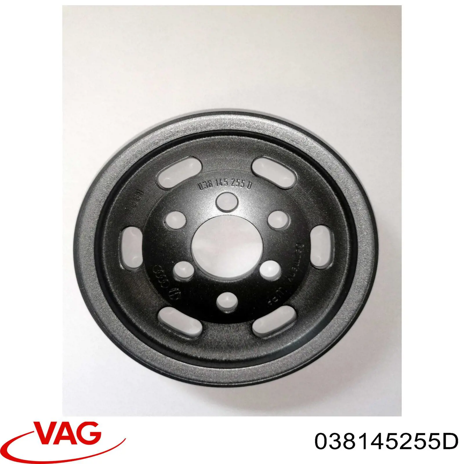Polea de la bomba de dirección asistida 038145255D VAG