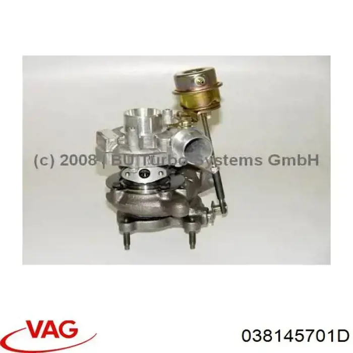 038145701D VAG turbocompresor