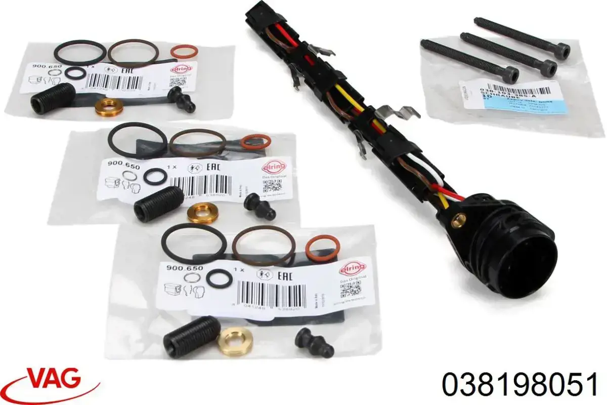 Kit de reparación del inyector 038198051 VAG