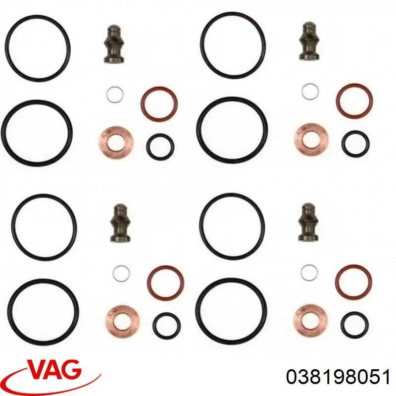 Juego de reparación de inyector VAG 038198051 precio, desde 15,35 EUR