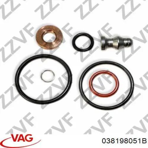Kit de reparación, inyector Seat Ibiza 6J1, 6P5