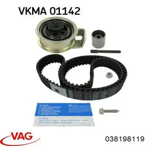 Juego de correas dentadas VAG 038198119 precio, desde 101,25 EUR