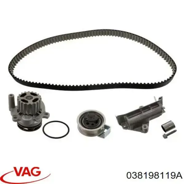 Juego de correas dentadas VAG 038198119A precio, desde 77,00 EUR