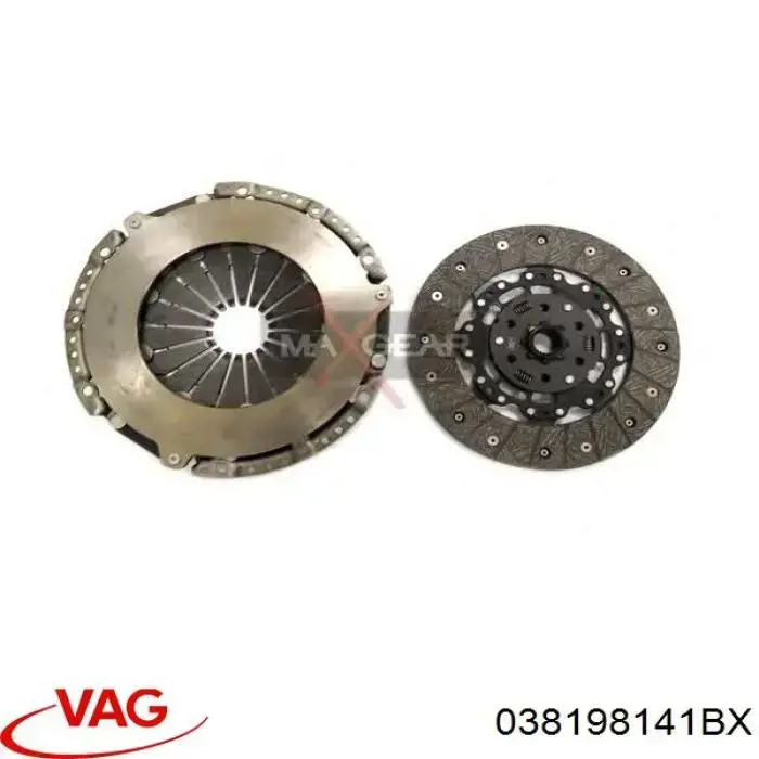 Mecanismo de embrague VAG 038198141BX precio, desde 143,43 EUR