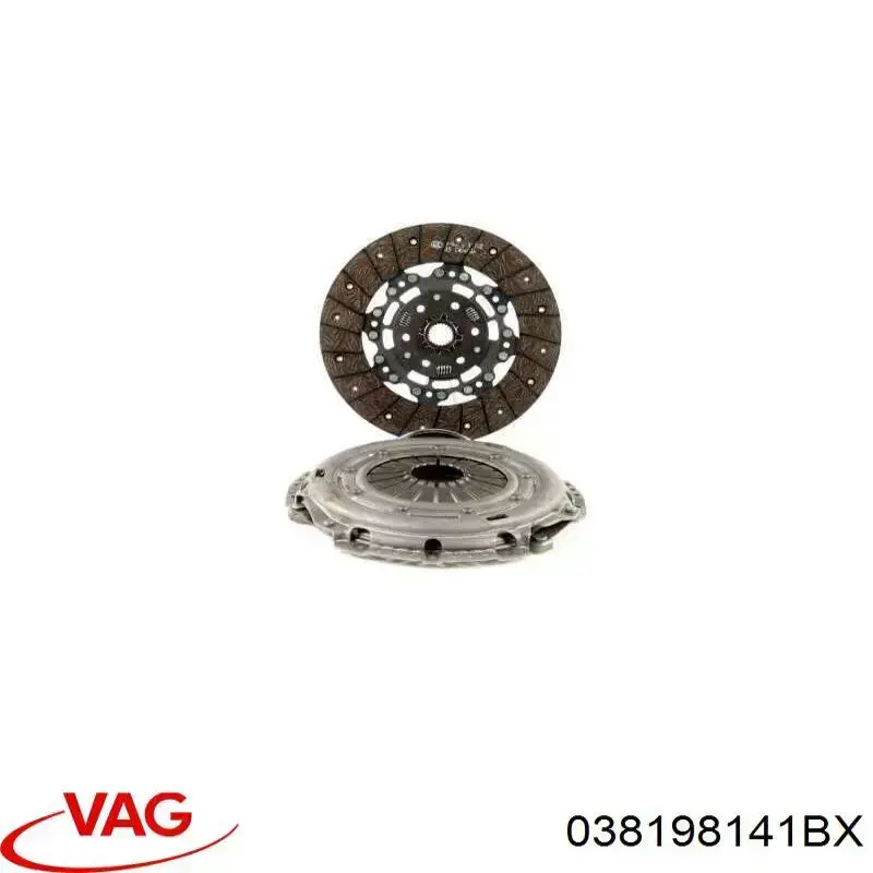 Embrague 038198141BX VAG