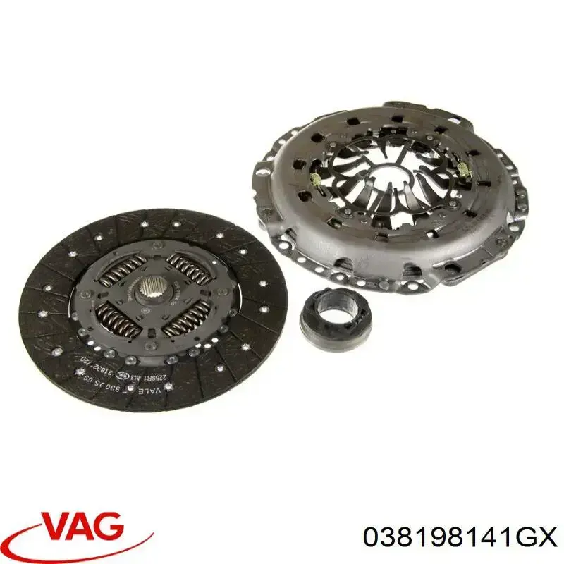 Mecanismo de embrague VAG 038198141GX precio, desde 208,50 EUR