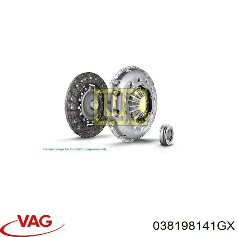 Comprar 038198141GX VAG Kit de embrague completo