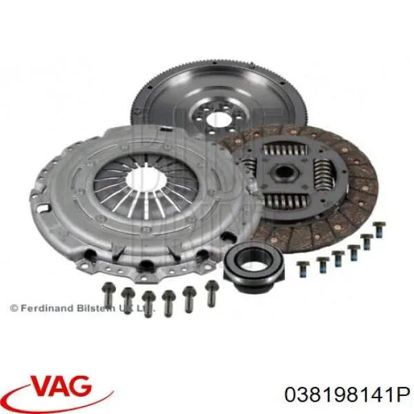 038198141P VAG plato de presion del embrague funcion