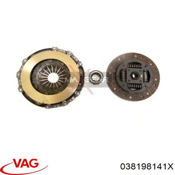 Mecanismo de embrague VAG 038198141X precio, desde 133,05 EUR