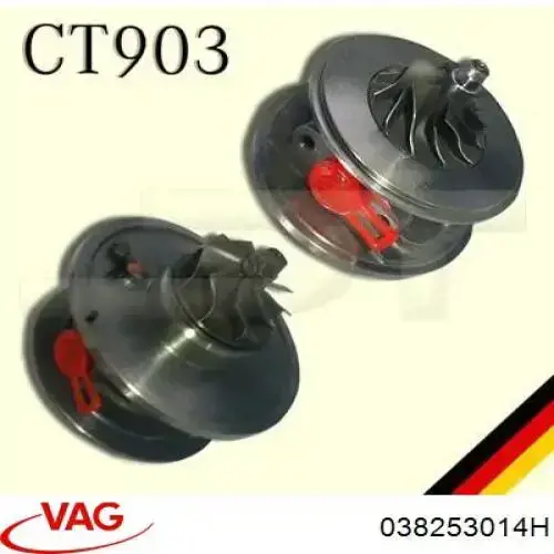 038253014H VAG turbocompresor