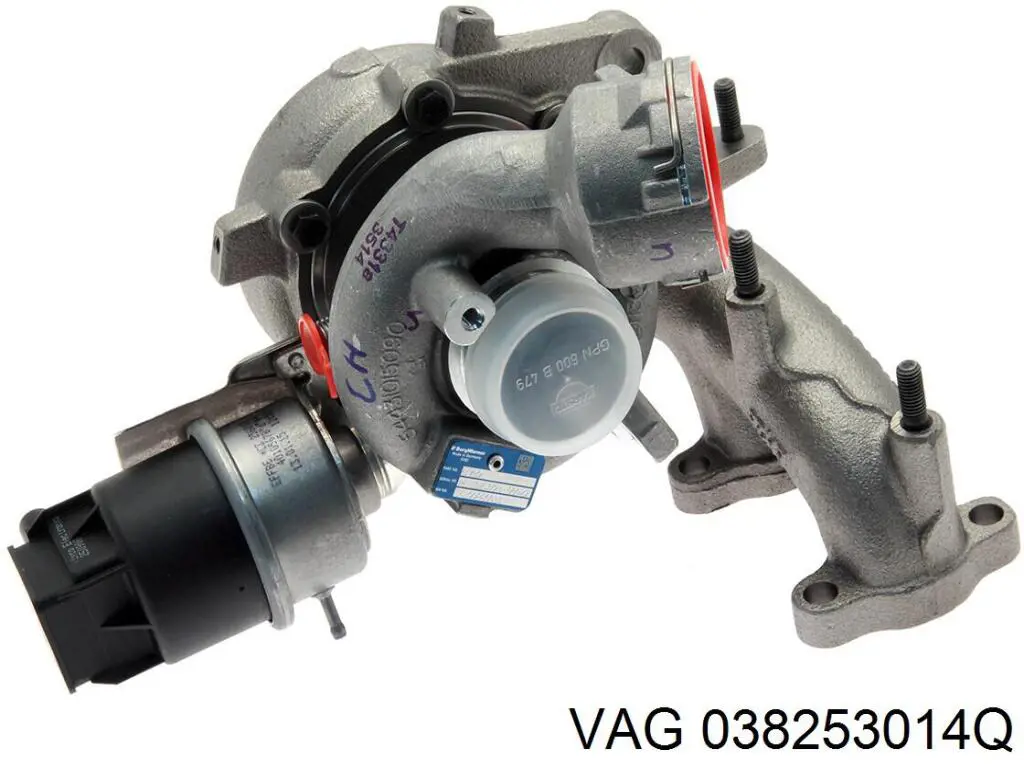 Turbocompresor VAG 038253014Q precio, desde 514,11 EUR