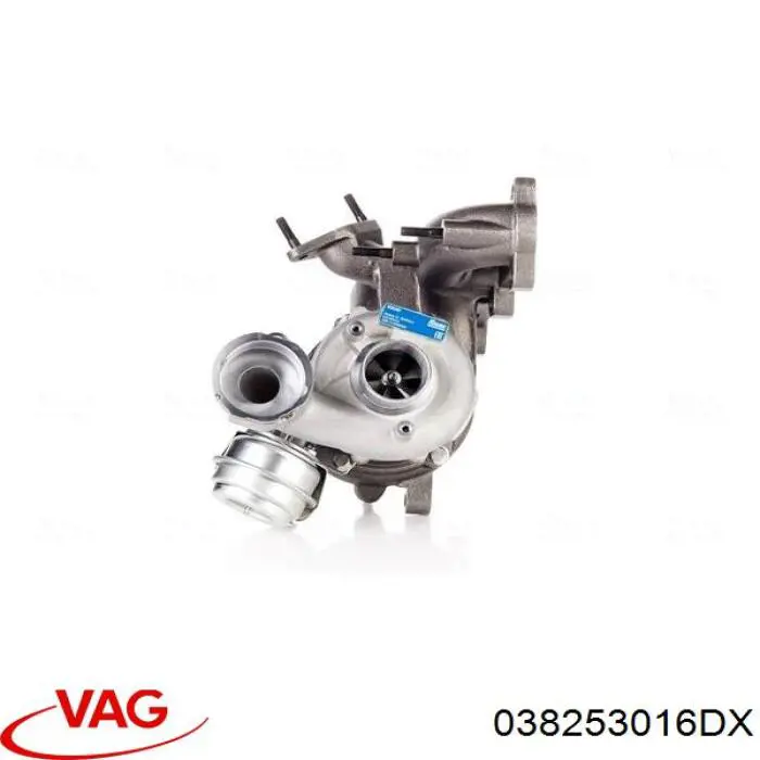 038253016DX VAG turbocompresor