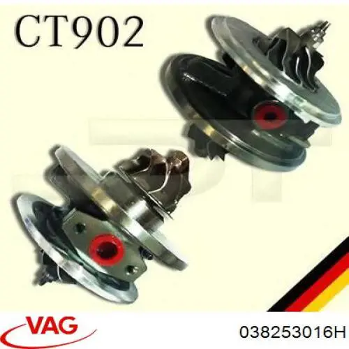 038253016H VAG turbocompresor