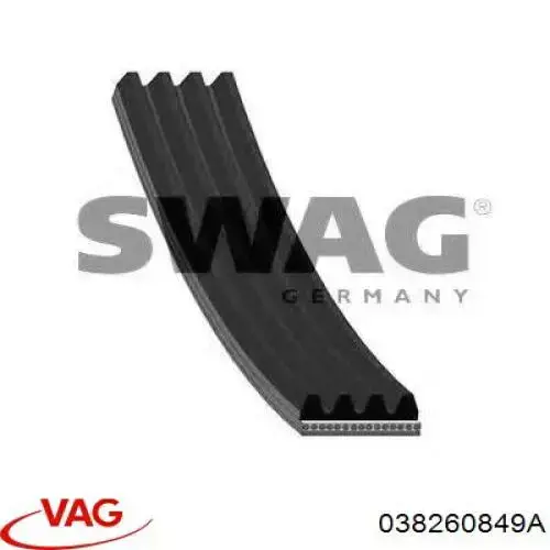 Comprar 038260849A VAG Correa trapezoidal
