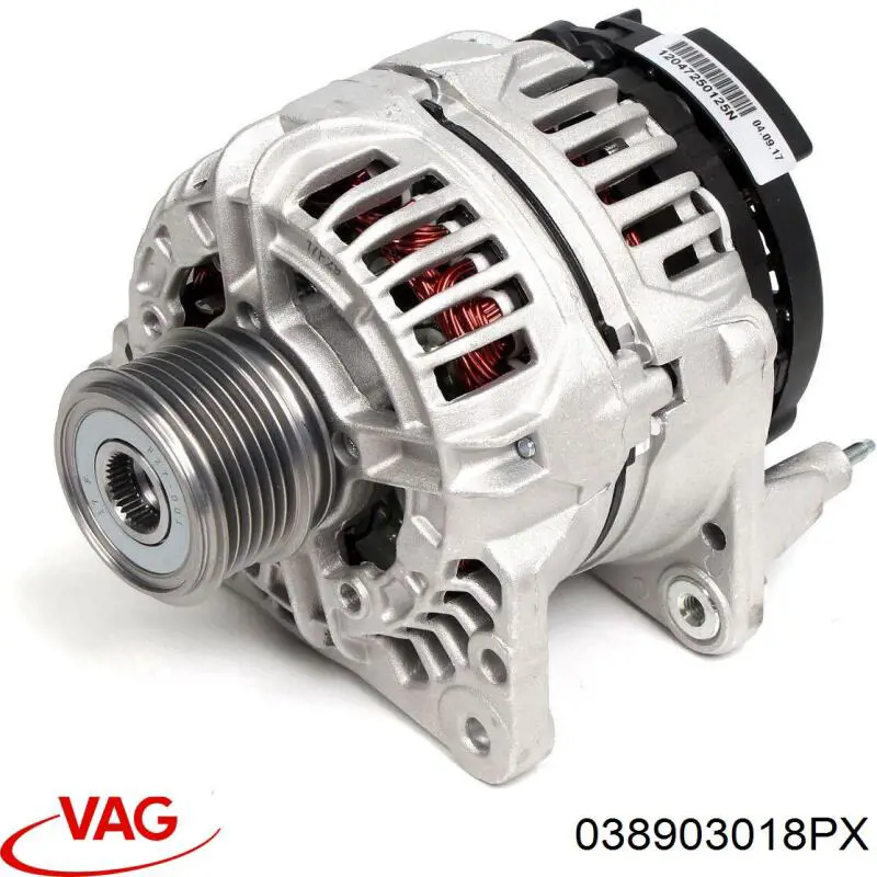 Alternador del motor VAG 038903018PX precio, desde 88,57 EUR