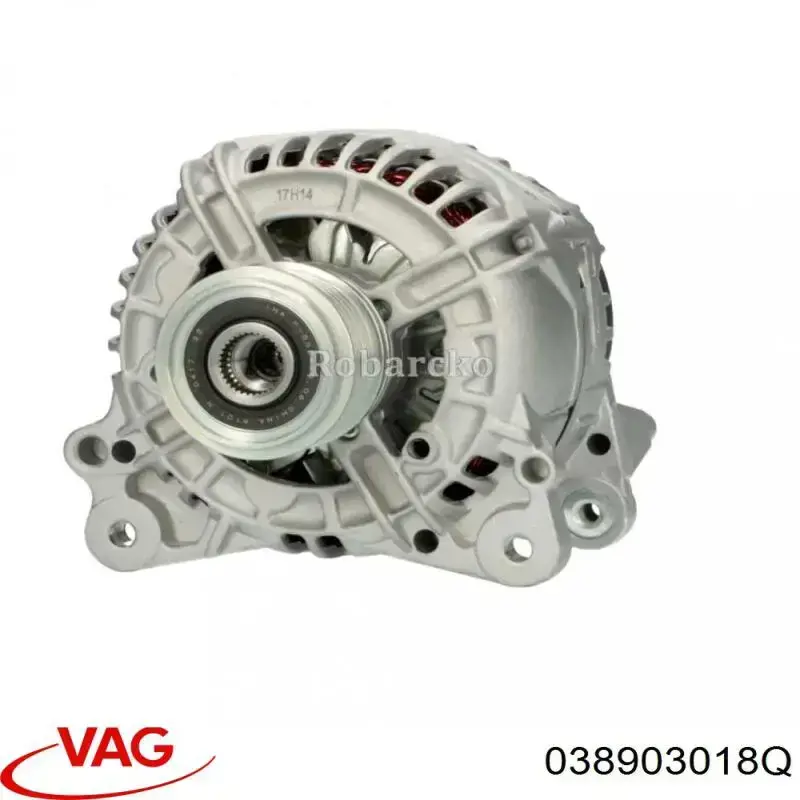 Alternador 038903018Q VAG