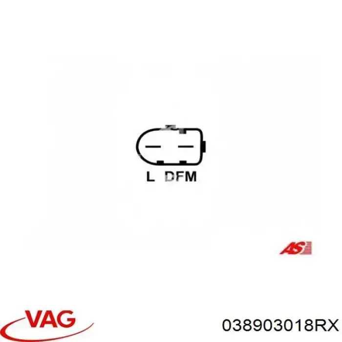 Alternador del motor VAG 038903018RX precio, desde 150,28 EUR