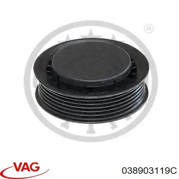Polea de alternador VAG 038903119C