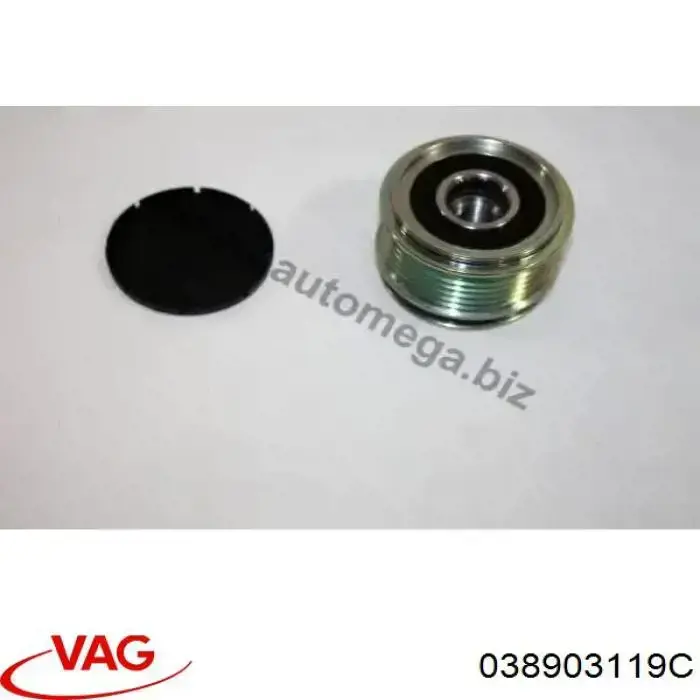 Polea alternador 038903119C VAG