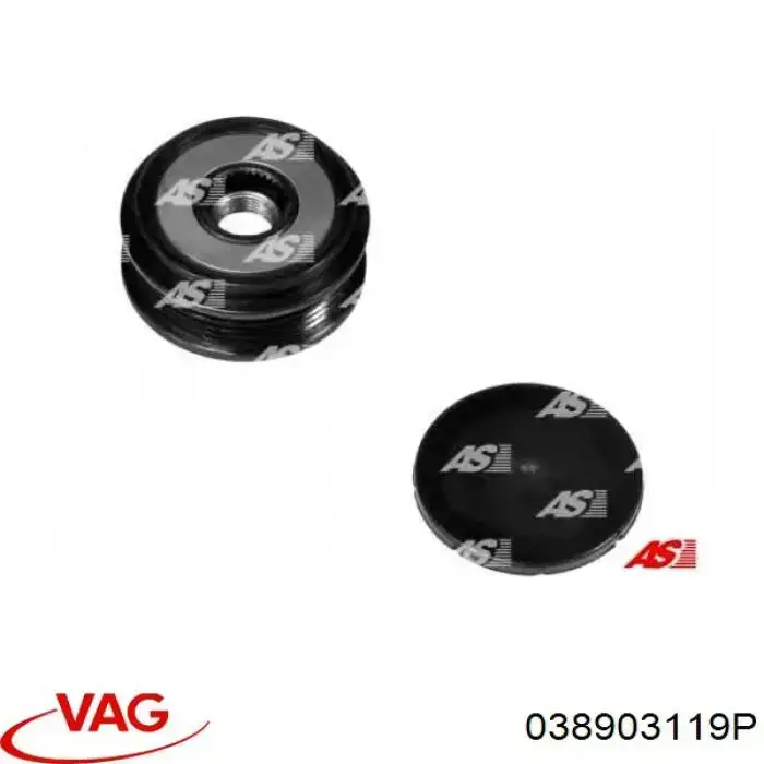 Comprar 038903119P VAG Rueda libre del alternador