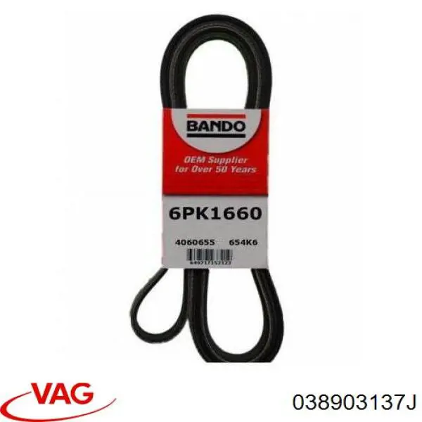 Comprar 038903137J VAG Correa trapezoidal