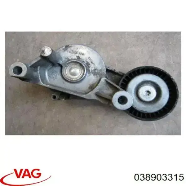 Tensor de la correa trapecial poli v VAG 038903315
