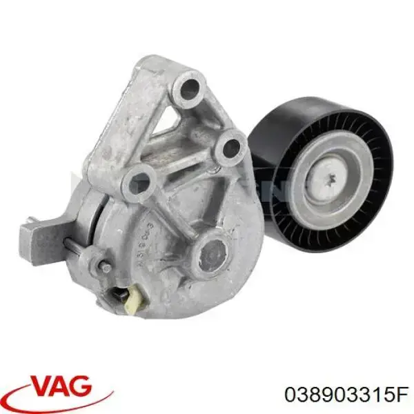 Tensor de correa poli V 038903315F VAG