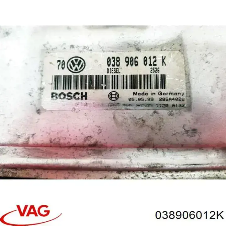 Unidad de control del motor  VAG 038906012K precio, desde 71,15 EUR