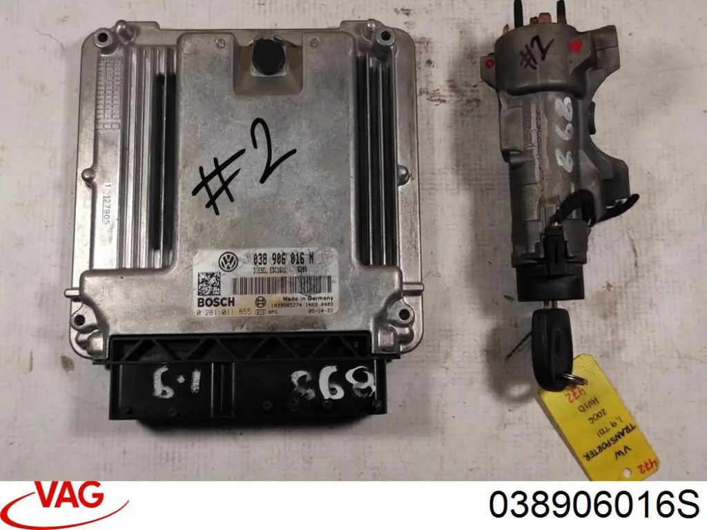 Unidad de control del motor  VAG 038906016S precio, desde 2498,09 EUR