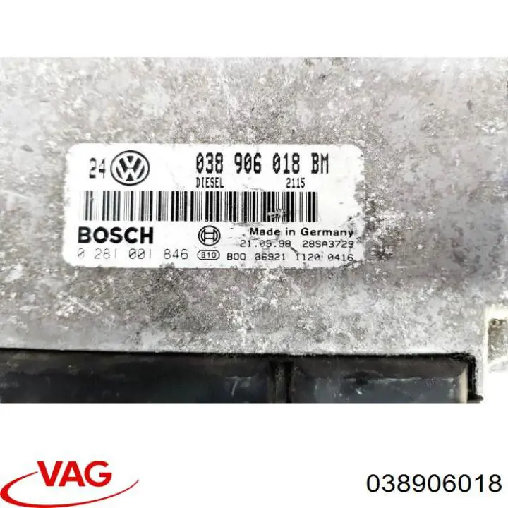 Caudalímetro 038906018 VAG