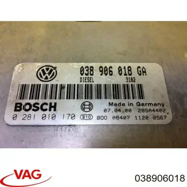 038906018 VAG Sensor de flujo de aire