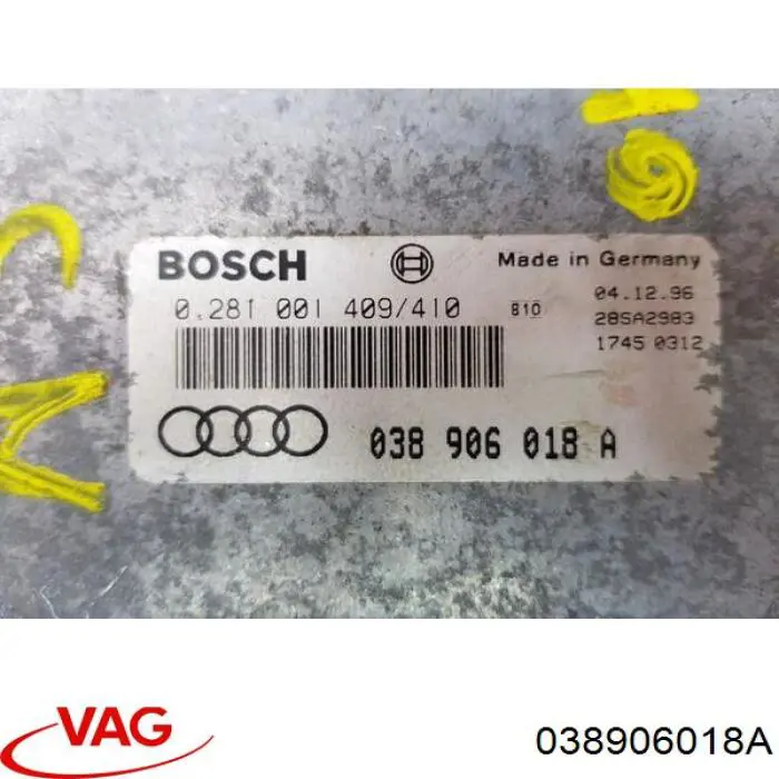 038906018A VAG Centralina Del Motor