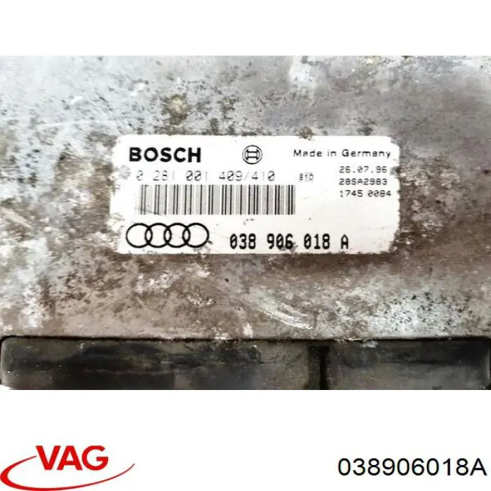 Unidad de control del motor  VAG 038906018A precio, desde 98,74 EUR