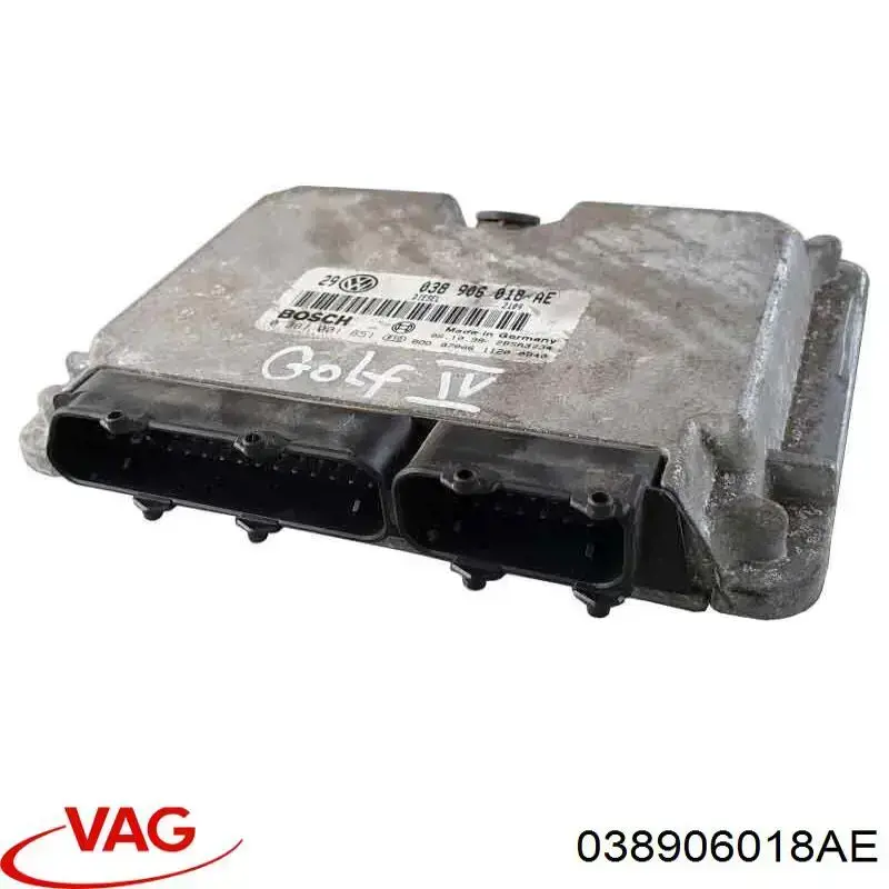 038906018AE VAG centralina del motor / modulo de control del motor (ecu)